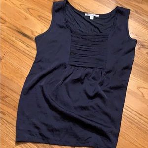 Marina Luna sleeveless top- navy blue - L